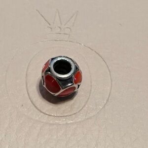 Pandora Red Hearts charm
